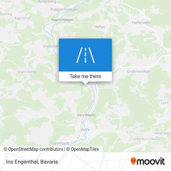 Ins Engenthal map