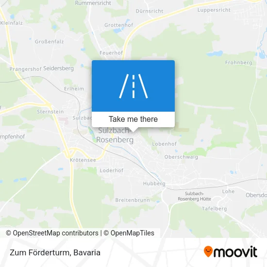 Карта Zum Förderturm