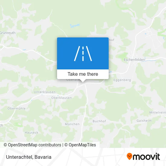 Карта Unterachtel