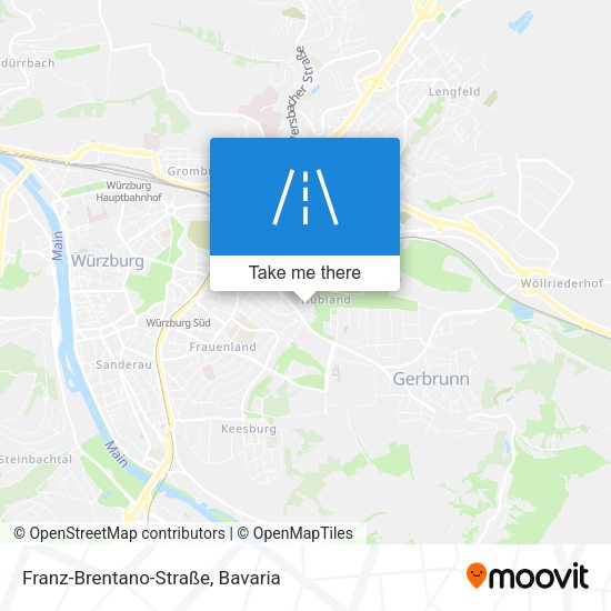 Franz-Brentano-Straße map