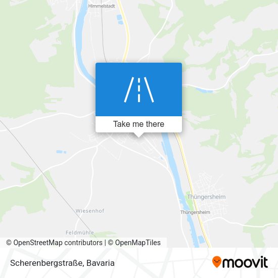 Scherenbergstraße map