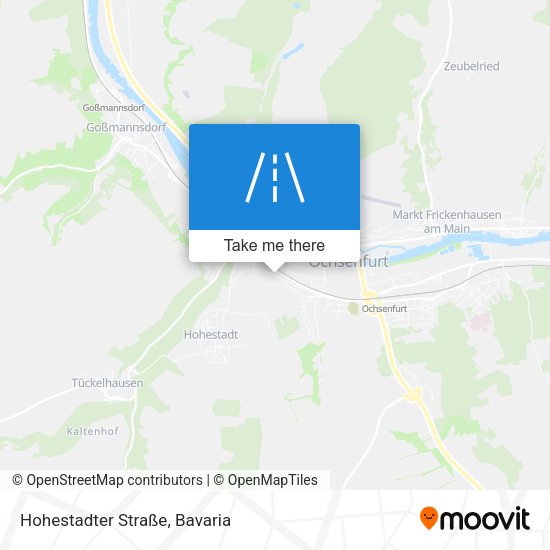 Hohestadter Straße map
