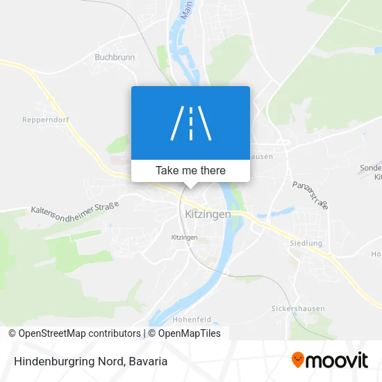 Карта Hindenburgring Nord