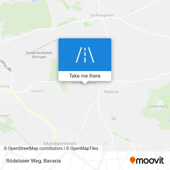 Карта Rödelseer Weg
