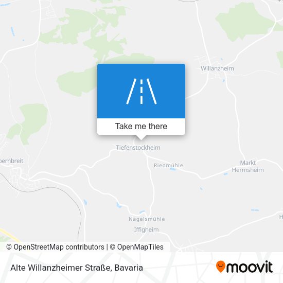 Alte Willanzheimer Straße map