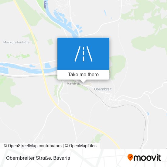 Obernbreiter Straße map