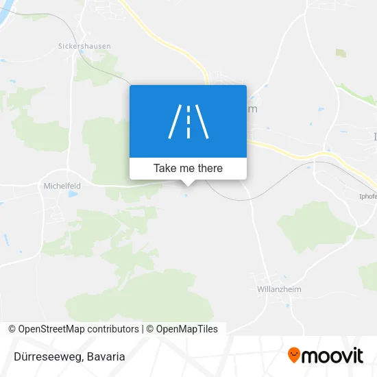 Карта Dürreseeweg
