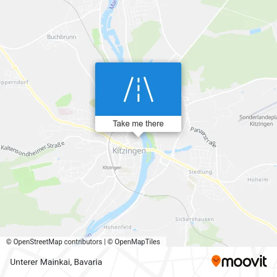Карта Unterer Mainkai