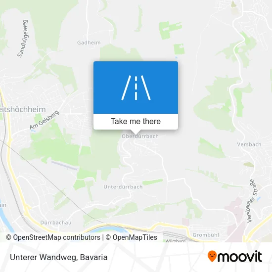 Карта Unterer Wandweg