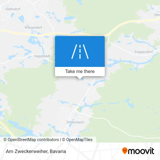 Карта Am Zweckerweiher