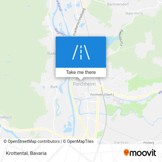 Карта Krottental