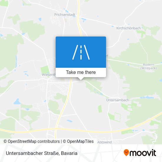 Untersambacher Straße map