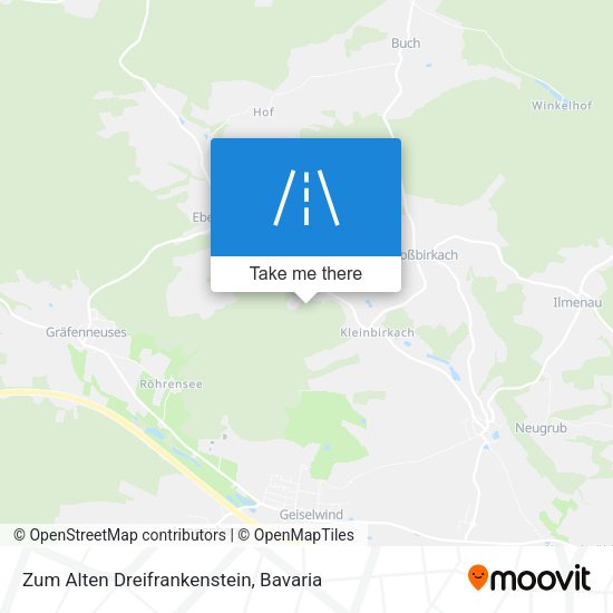Zum Alten Dreifrankenstein map