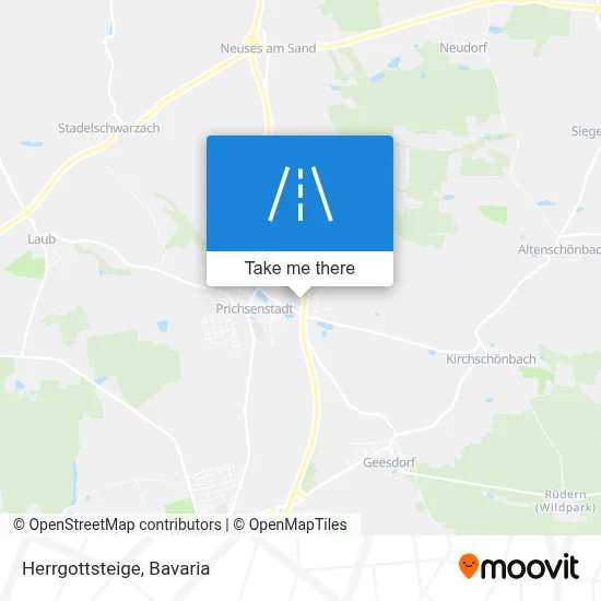 Herrgottsteige map