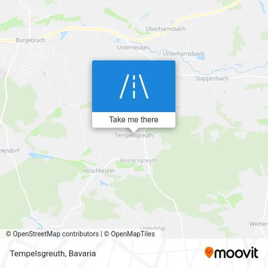 Карта Tempelsgreuth