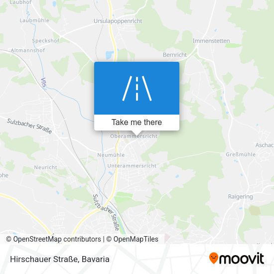 Hirschauer Straße map