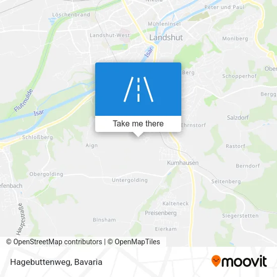 Карта Hagebuttenweg