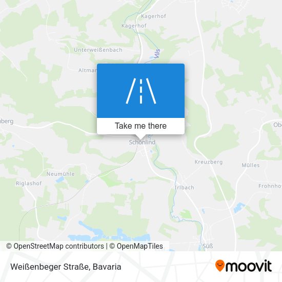 Weißenbeger Straße map