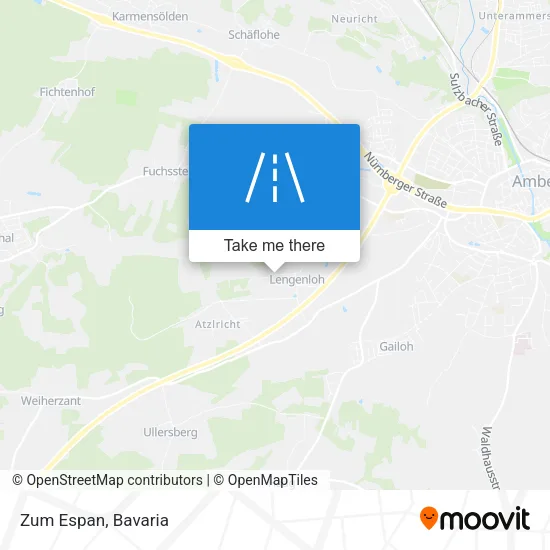 Карта Zum Espan