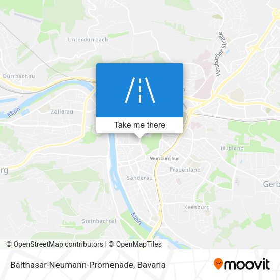 Balthasar-Neumann-Promenade map