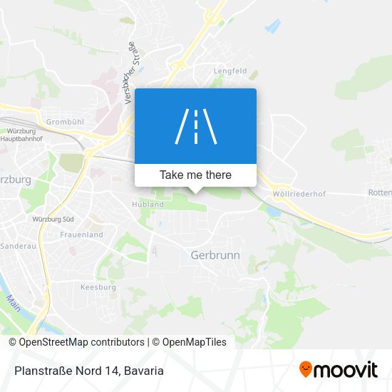 Planstraße Nord 14 map