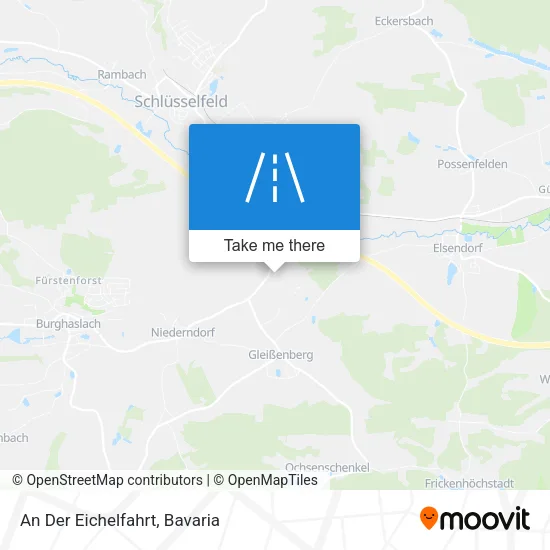 Карта An Der Eichelfahrt