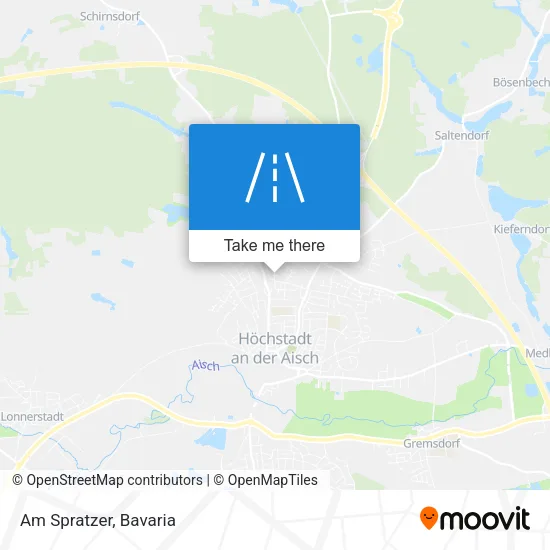 Карта Am Spratzer