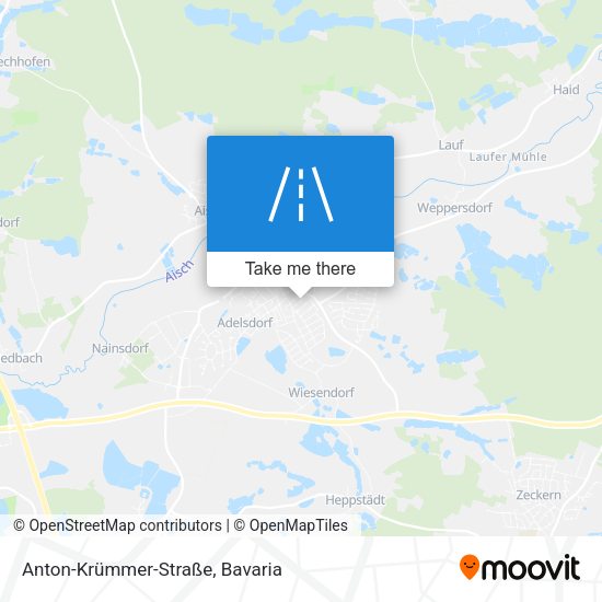 Anton-Krümmer-Straße map