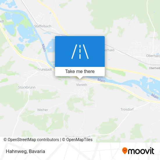 Карта Hahnweg