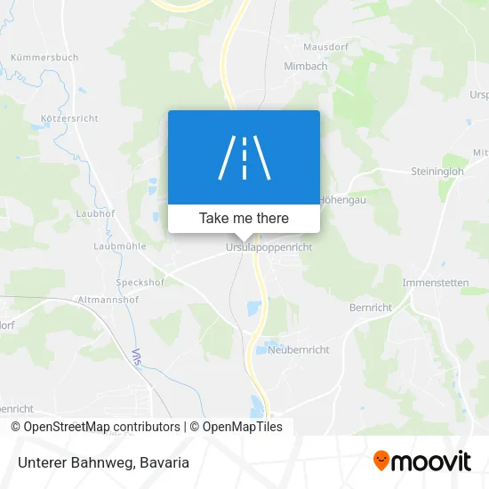 Карта Unterer Bahnweg