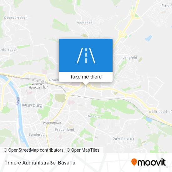 Innere Aumühlstraße map
