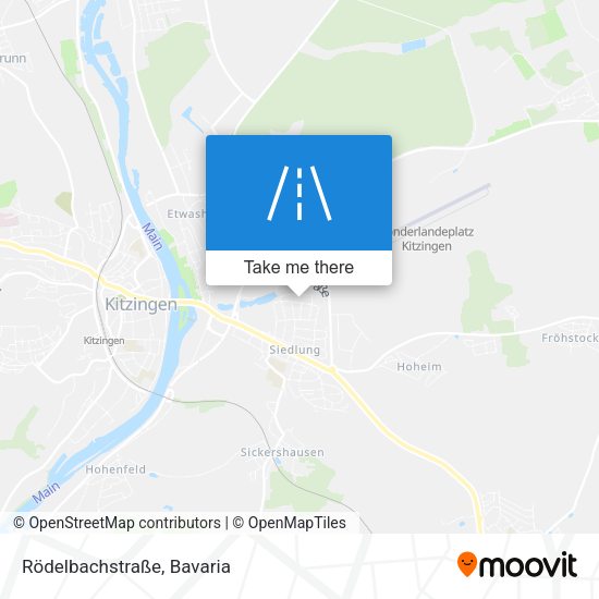 Rödelbachstraße map
