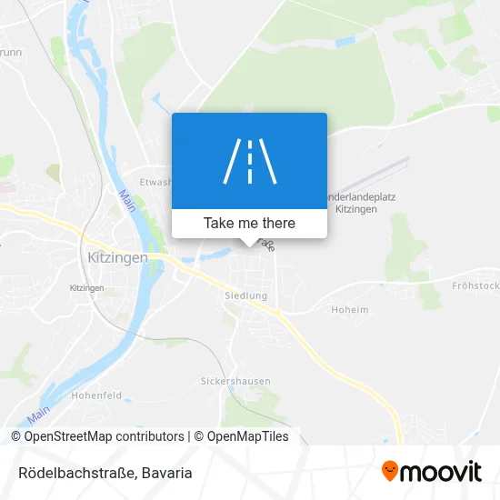 Rödelbachstraße map