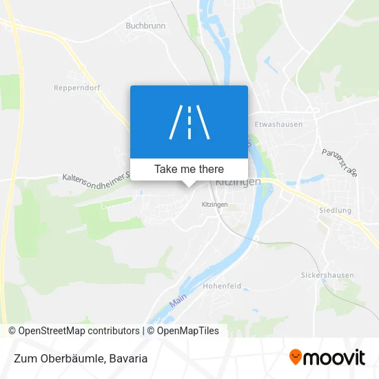 Карта Zum Oberbäumle