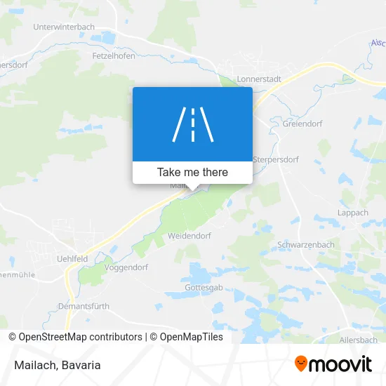 Карта Mailach
