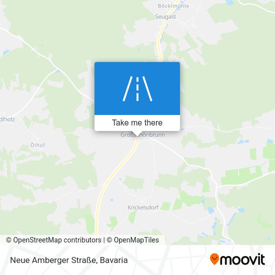 Neue Amberger Straße map