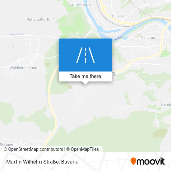 Martin-Wilhelm-Straße map
