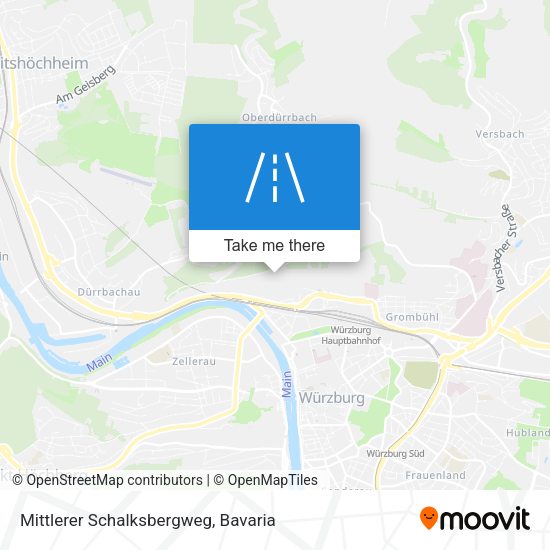 Mittlerer Schalksbergweg map