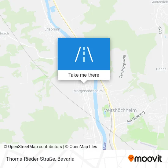 Карта Thoma-Rieder-Straße