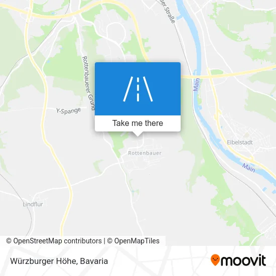 Карта Würzburger Höhe