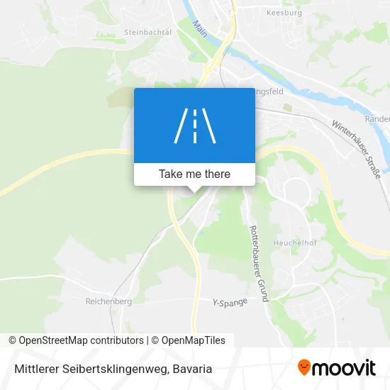 Карта Mittlerer Seibertsklingenweg