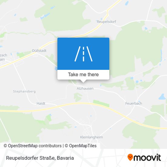 Reupelsdorfer Straße map