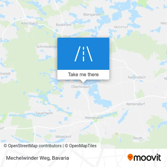 Карта Mechelwinder Weg