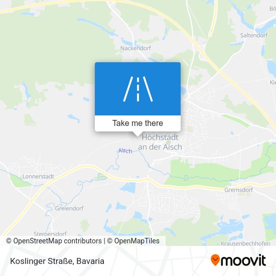 Koslinger Straße map