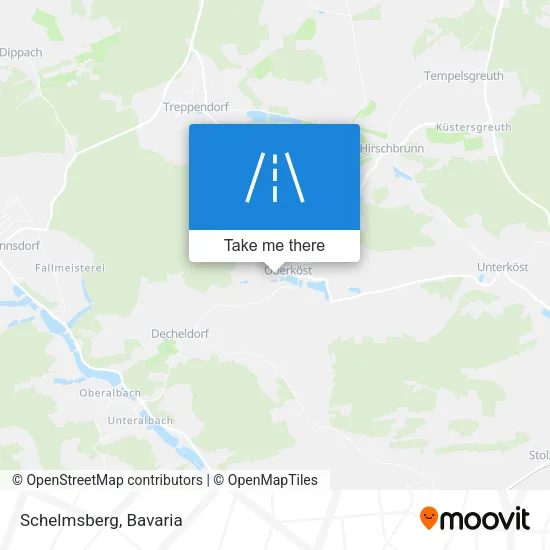 Карта Schelmsberg
