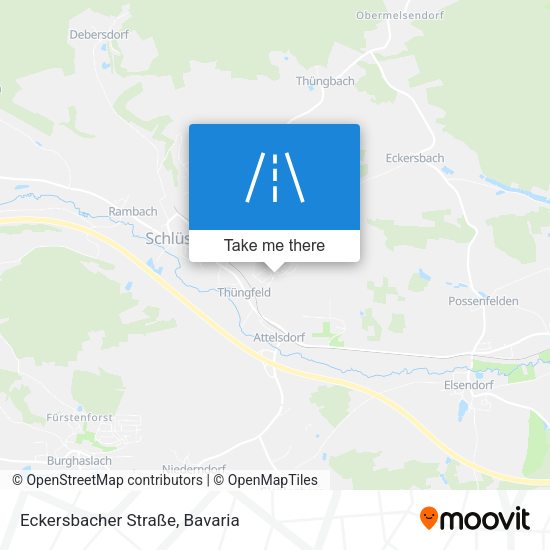 Eckersbacher Straße map