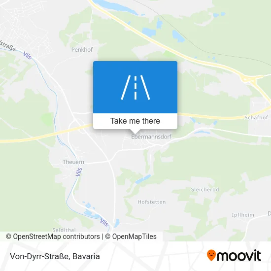 Карта Von-Dyrr-Straße