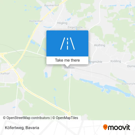 Карта Köferlweg