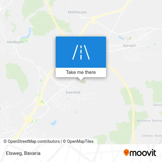 Elsweg map