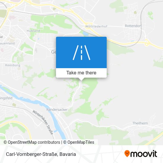 Carl-Vornberger-Straße map